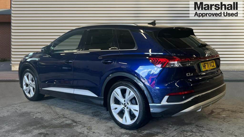 Audi Q4 E Tron Q4 125Kw 35 55Kwh S Line HF71VCZ Blue #5
