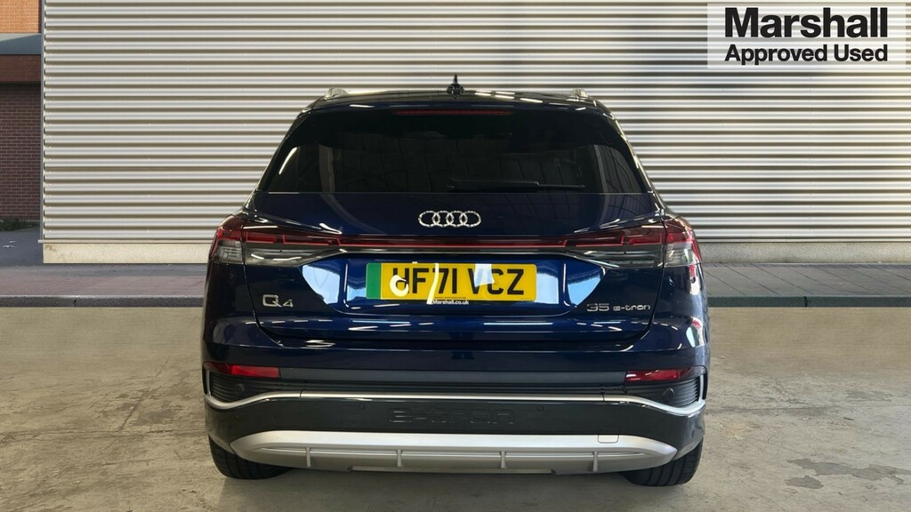 Audi Q4 E Tron Q4 125Kw 35 55Kwh S Line HF71VCZ Blue #4