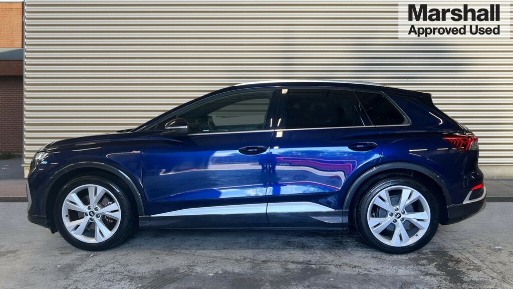 Audi Q4 E Tron Q4 125Kw 35 55Kwh S Line HF71VCZ Blue #6