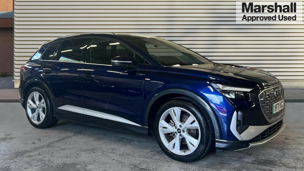 Audi Q4 E Tron Q4 125Kw 35 55Kwh S Line Blue