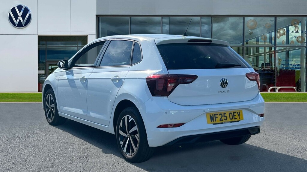 Volkswagen Polo Polo 1.0 Tsi Match Dsg WF25OEY White #3