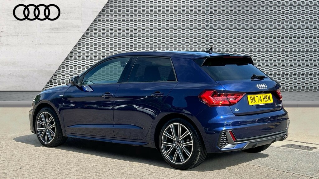 Audi A1 A1 30 Tfsi S Line S Tronic Tech Pack RK74HKM Blue #3