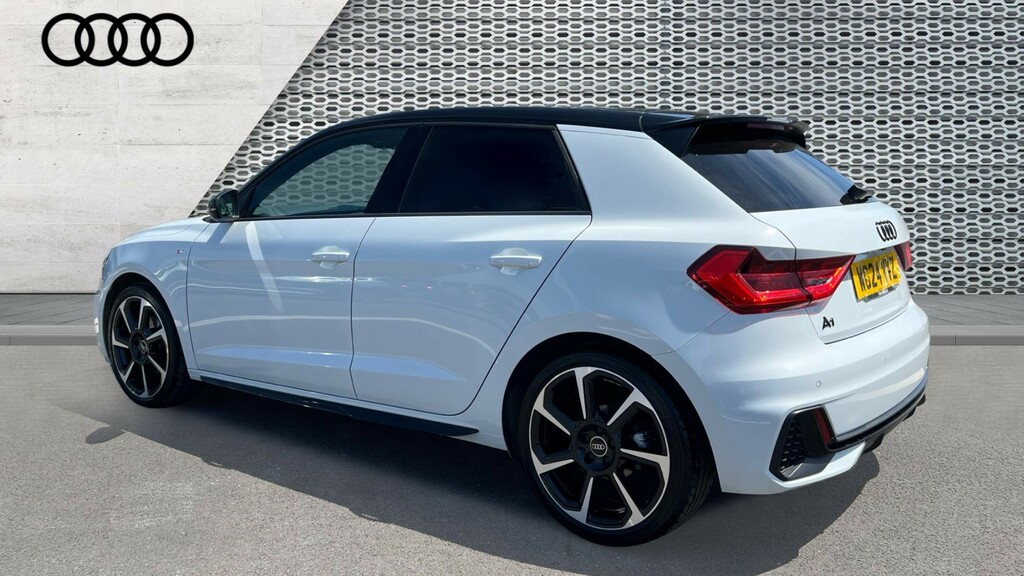 Audi A1 A1 30 Tfsi Black Ed S Tronic Tech Pack Pro WG24VVZ White #3