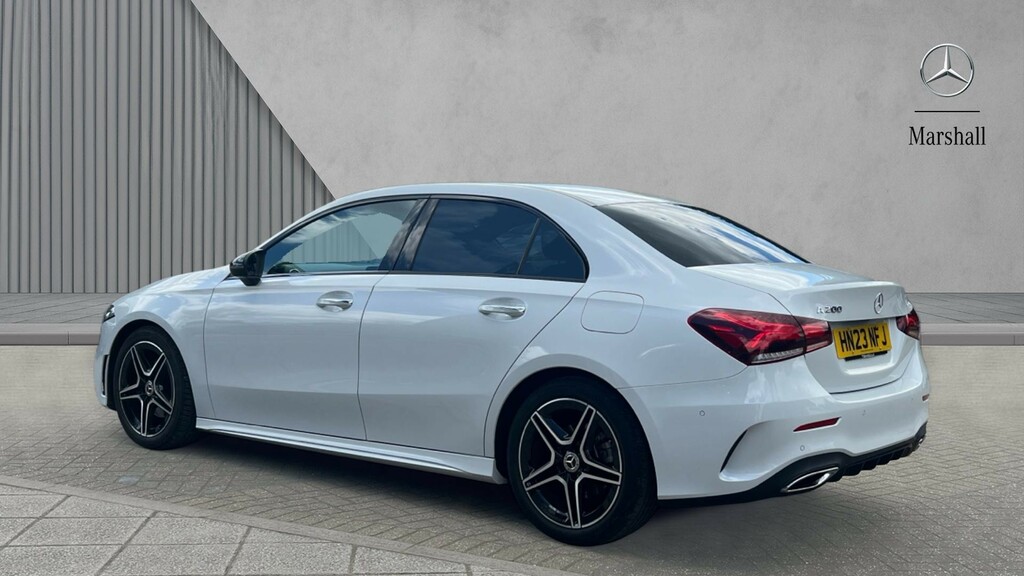 Mercedes-Benz A Class A Class A200 Amg Line Premium HN23NFJ White #2