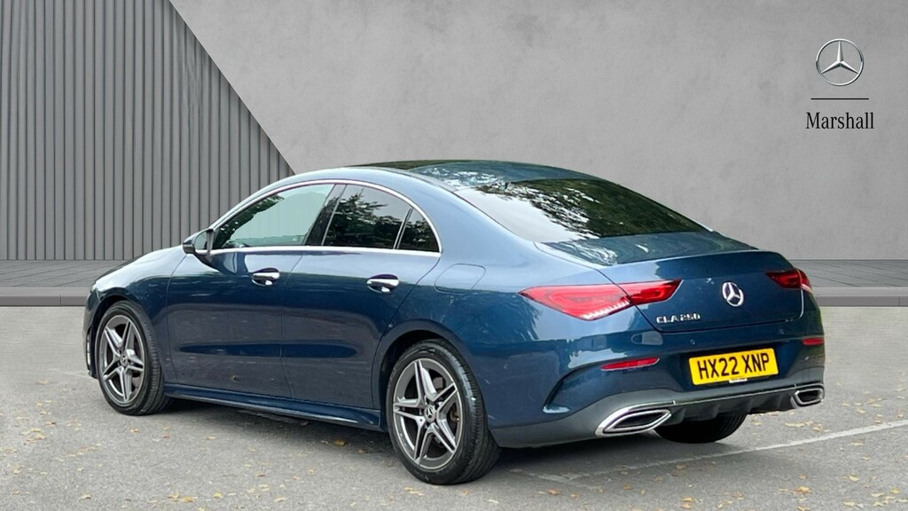 Mercedes-Benz CLA Class Cla 250 Amg Line Premium Plus Tip HX22XNP Blue #2