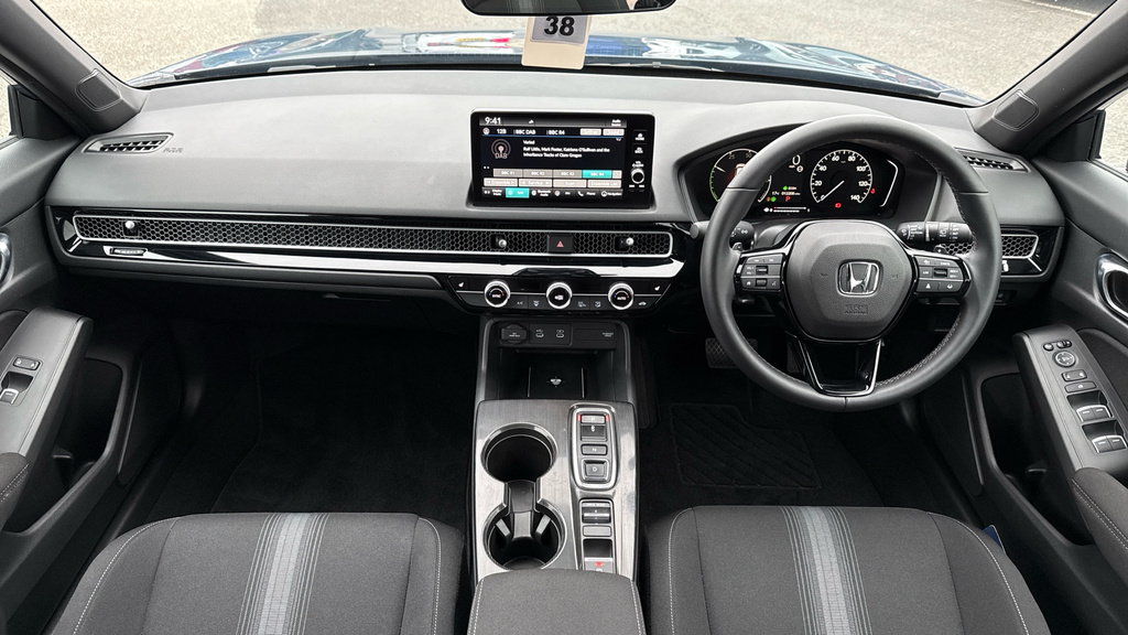 Honda Civic Civic 2.0 Ehev Elegance Cvt RE75NNX Blue #4