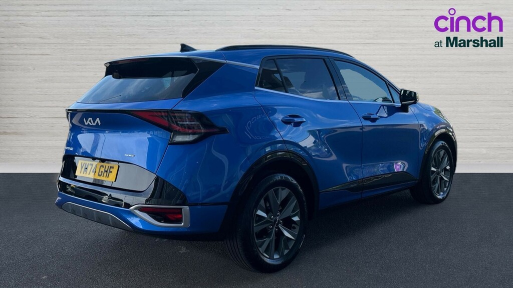 Kia Sportage Sportage 1.6T Gdi 207 Hev Gt-line S YM74GHF Blue #3