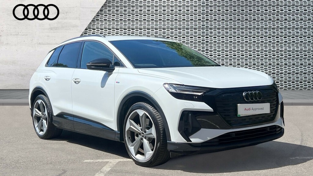 Audi Q4 E Tron Q4 210Kw 45 82Kwh Black Edition White