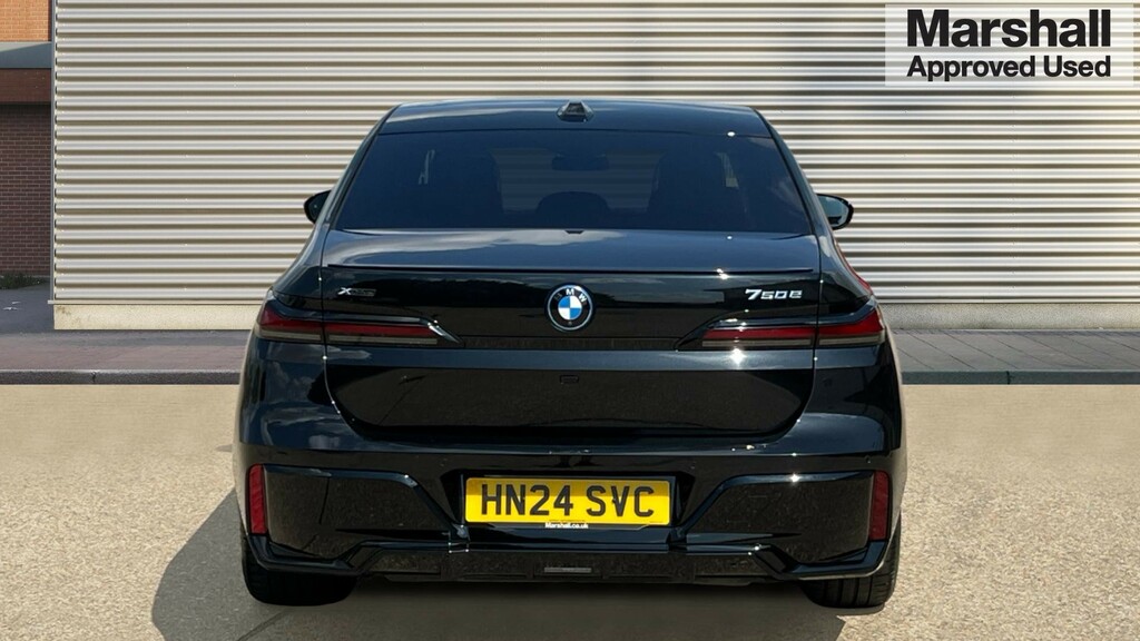BMW 7 Series 7 Series 750E Xdrive M Sport Black #3