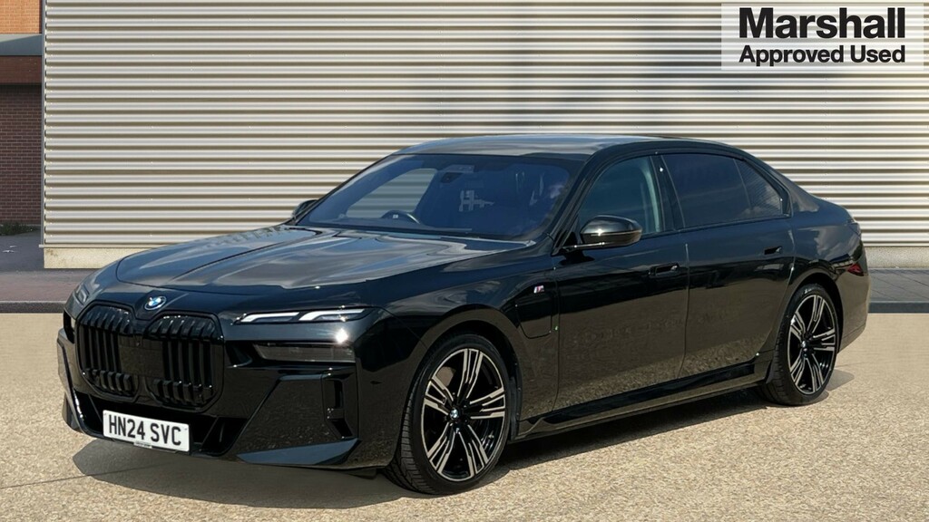 BMW 7 Series 7 Series 750E Xdrive M Sport Black #5