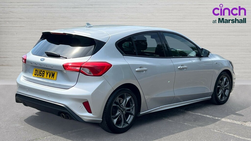 Ford Focus Focus 1.0 Ecoboost 125 St-line Nav DU68YVM Silver #3