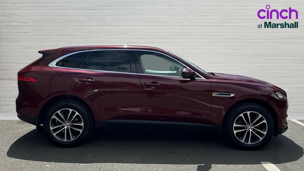 Jaguar F-Pace F-pace 2.0D Portfolio Awd VK17KVD Red #2