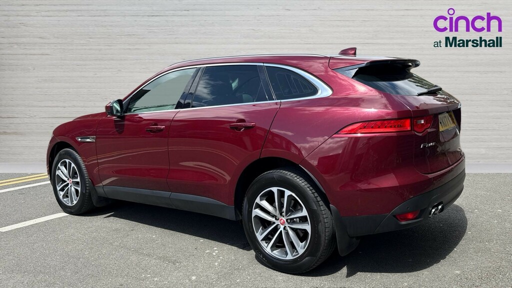 Jaguar F-Pace F-pace 2.0D Portfolio Awd VK17KVD Red #5