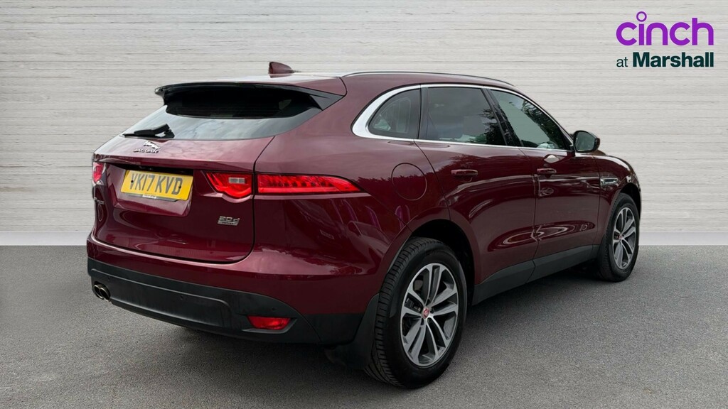 Jaguar F-Pace F-pace 2.0D Portfolio Awd VK17KVD Red #3
