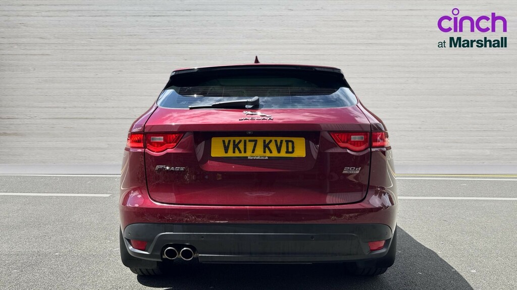 Jaguar F-Pace F-pace 2.0D Portfolio Awd VK17KVD Red #4
