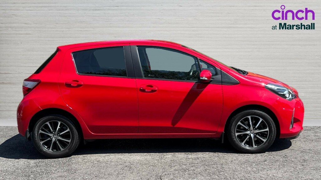 Toyota Yaris Yaris 1.5 Vvt-i Icon Tech Cvt Red #2
