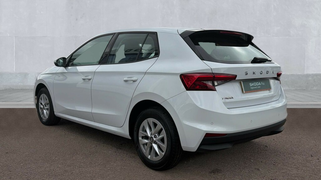 Skoda Fabia Fabia 1.0 Tsi Se Edition GL25NPD White #3