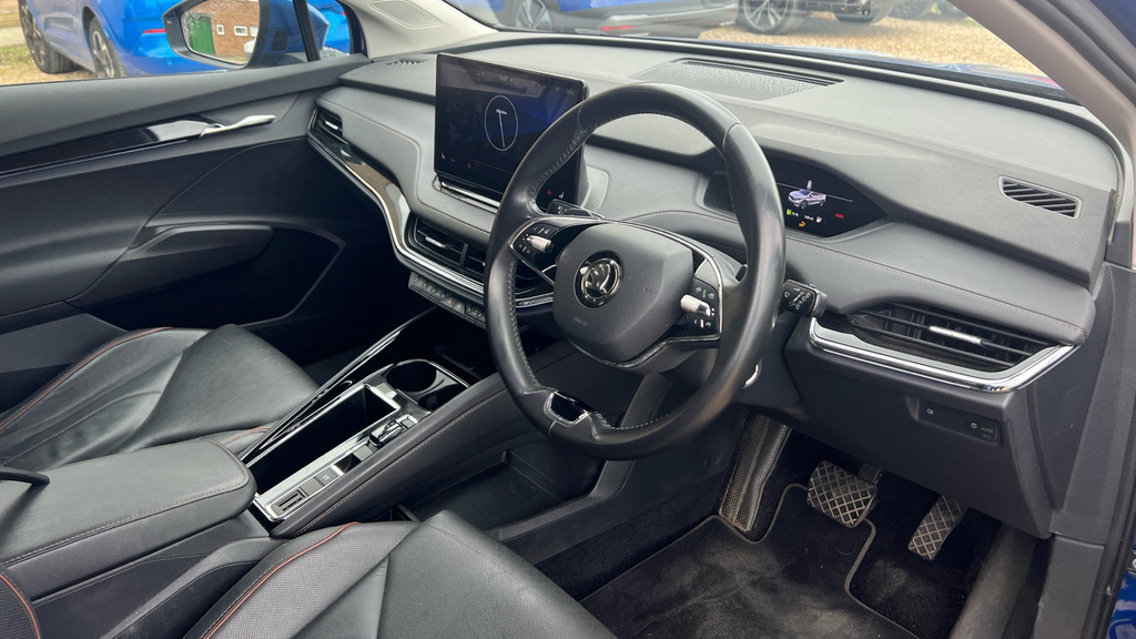 Skoda ENYAQ Enyaq 132Kw 60 Ecosuite 62Kwh Blue #6