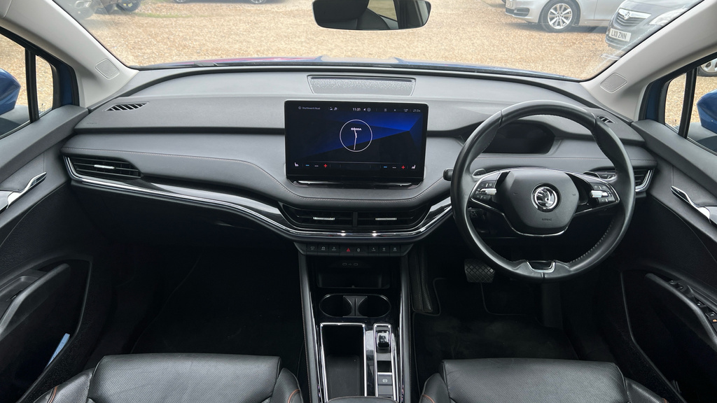 Skoda ENYAQ 80X Sportline Blue #12