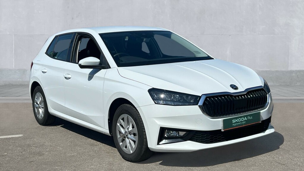 Skoda Fabia Fabia 1.0 Tsi Se Edition White
