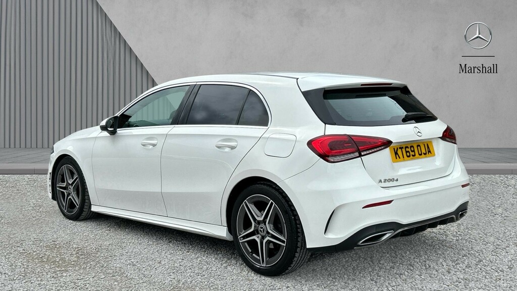 Mercedes-Benz A Class A Class A200d Amg Line KT69OJA White #2