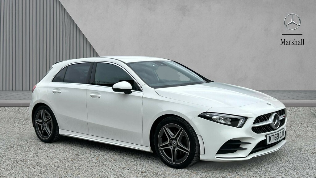 Mercedes-Benz A Class A Class A200d Amg Line White