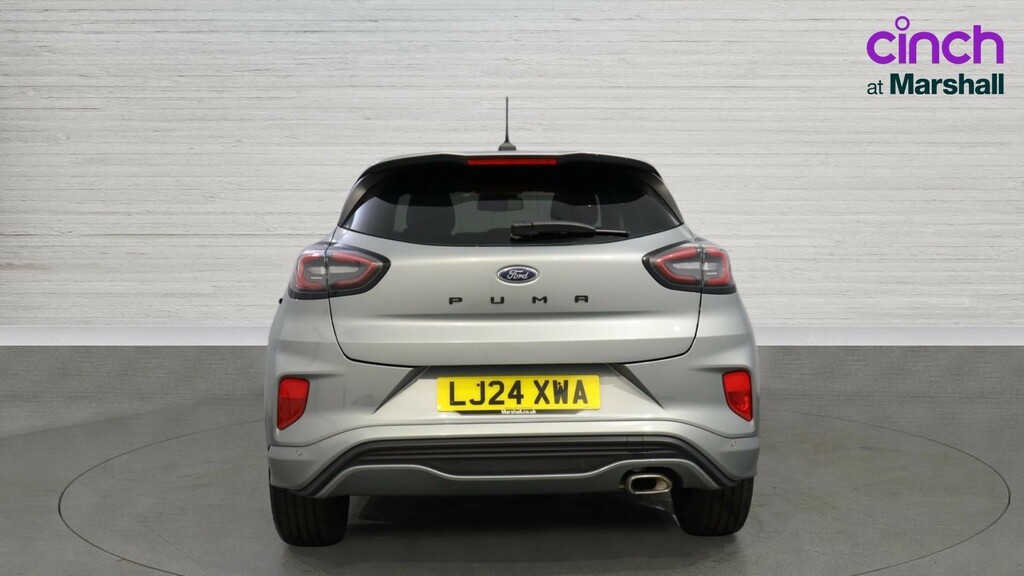 Ford Puma Puma 1.0 Ecoboost Hybrid Mhev St-line Dct LJ24XWA Silver #4