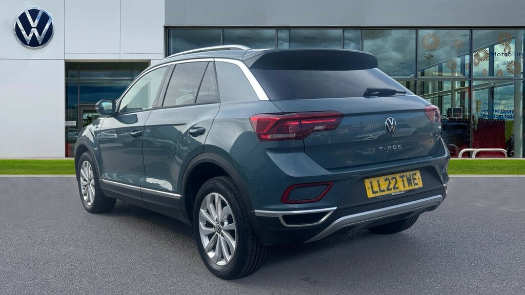 Volkswagen T-Roc T-roc 1.5 Tsi Style Dsg LL22TWE Blue #3