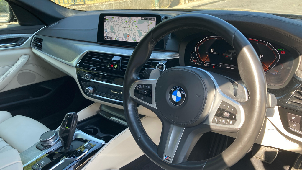 BMW 5 Series 5 Series 520D Mht M Sport Black #6
