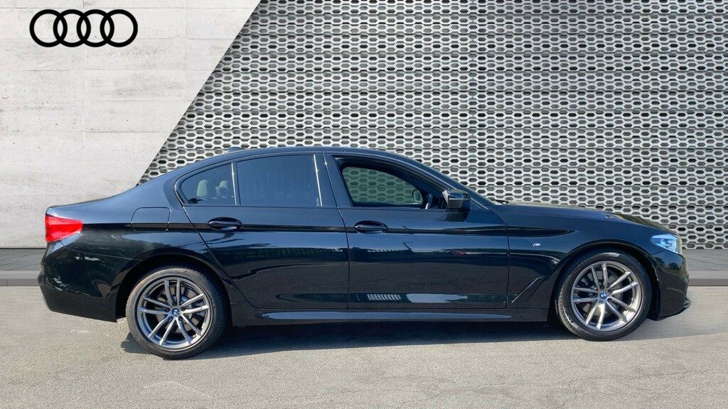 BMW 5 Series 5 Series 520D Mht M Sport Black #4