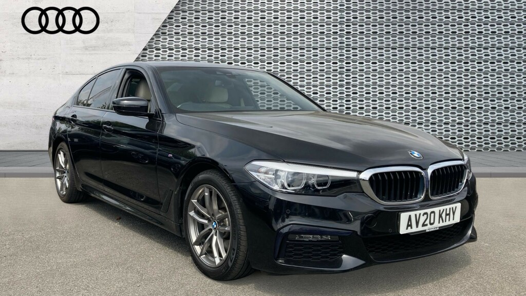 BMW 5 Series 5 Series 520D Mht M Sport Black