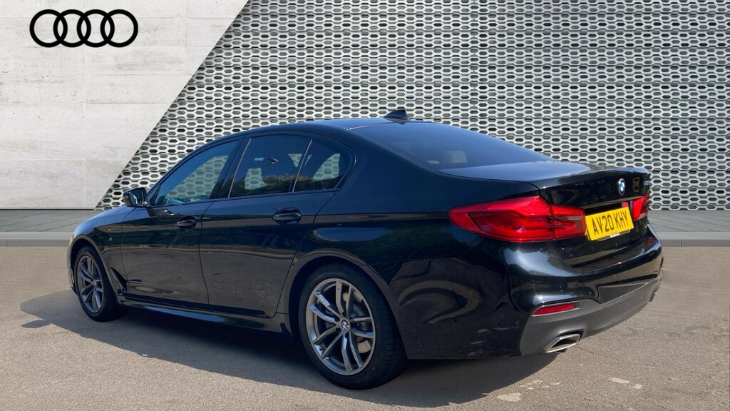 BMW 5 Series 5 Series 520D Mht M Sport Black #3