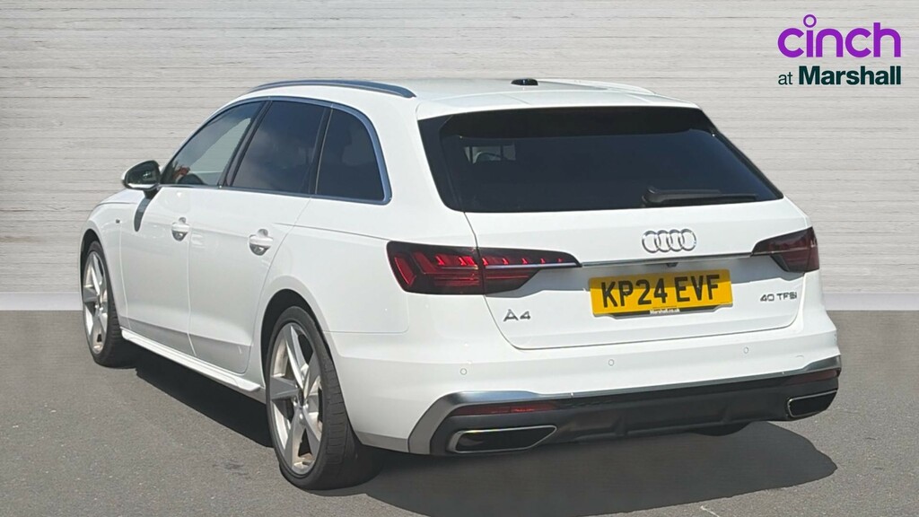 Audi A4 Avant A4 40 Tfsi 204 S Line S Tronic KP24EVF White #5