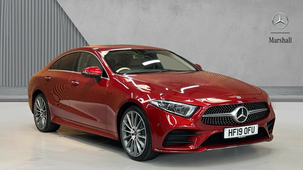 Mercedes-Benz CLS Cls 350D 4Matic Amg Line Premium 9G-tronic Red