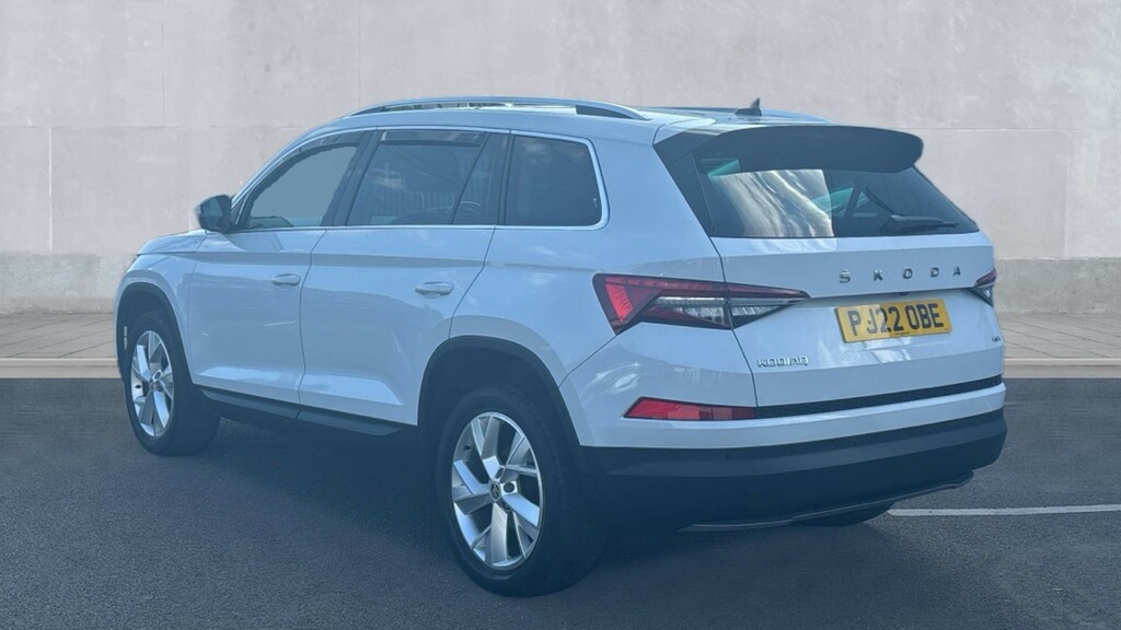 Skoda Kodiaq Kodiaq 2.0 Tdi 200 Se L 4X4 Dsg 7 Seat PJ22OBE White #3