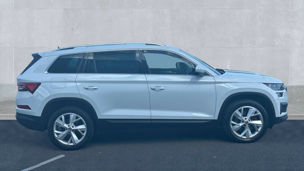 Skoda Kodiaq Kodiaq 2.0 Tdi 200 Se L 4X4 Dsg 7 Seat PJ22OBE White #4