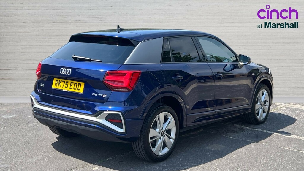 Audi Q2 Q2 35 Tfsi S Line S Tronic Tech RK75EOD Blue #3