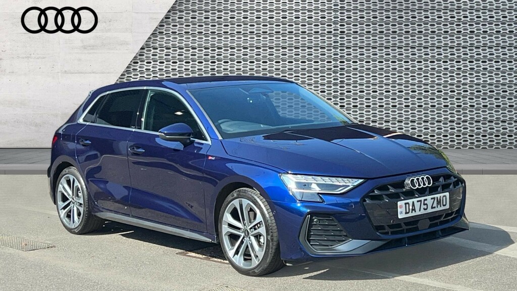 Audi A3 A3 1.5 Tfsi 150 S Line S Tronic Tech Pack Blue