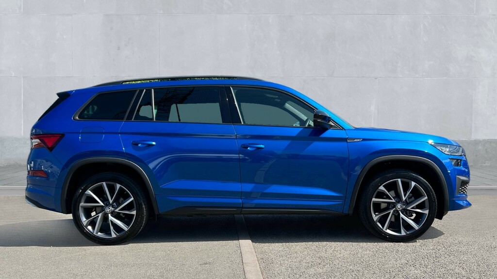 Skoda Kodiaq Kodiaq 1.5 Tsi Sport Line Dsg 7 Seat Blue #4