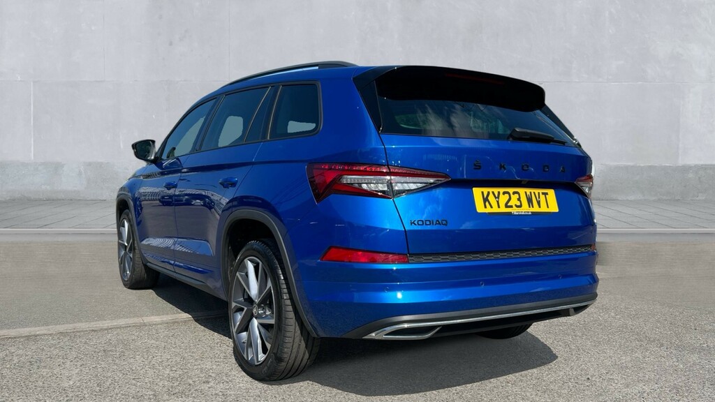 Skoda Kodiaq Kodiaq 1.5 Tsi Sport Line Dsg 7 Seat Blue #3