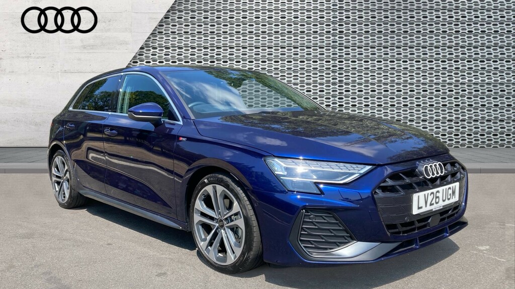 Audi A3 A3 2.0 Tdi 150 S Line S Tronic LV26UGM Blue