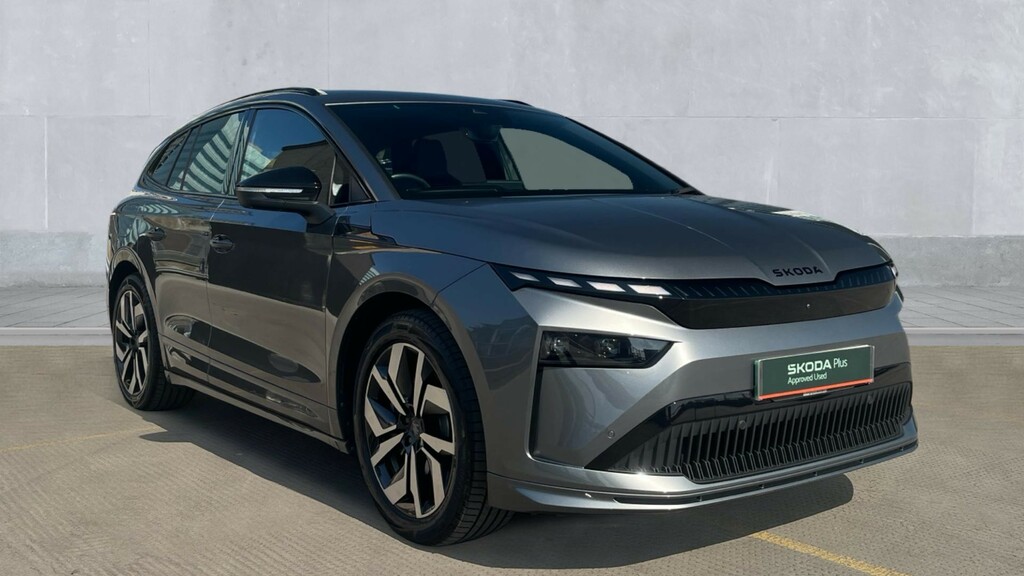Skoda ENYAQ Enyaq 210Kw 85X Sportline 82Kwh 4X4 Grey
