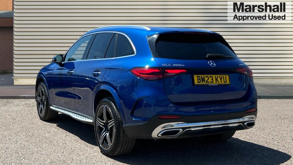 Mercedes-Benz GLC Class Glc 300E 4Matic Amg Line Premium 9G-tronic BM23KYU Blue #5