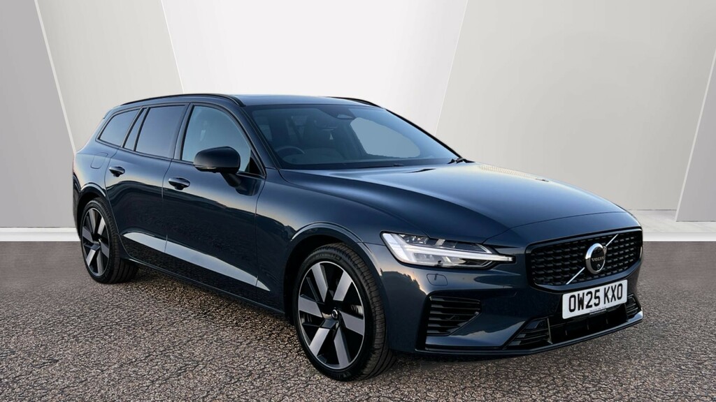 Volvo V60 V60 2.0 T8 455 Phev Ultra Dark Awd Blue
