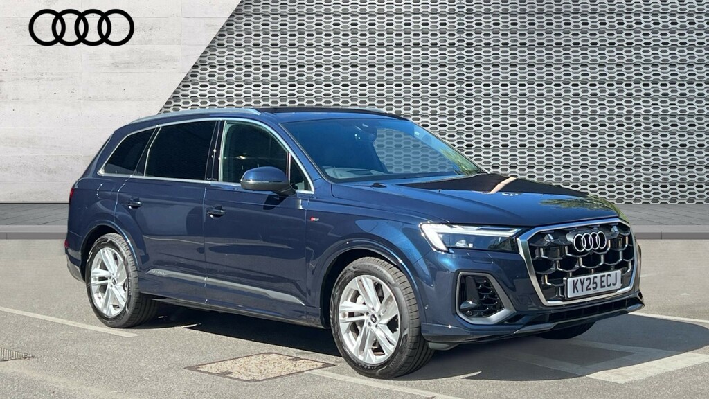 Audi Q7 Q7 55 Tfsi E Quattro S Line Tiptronic Tech Pa Blue