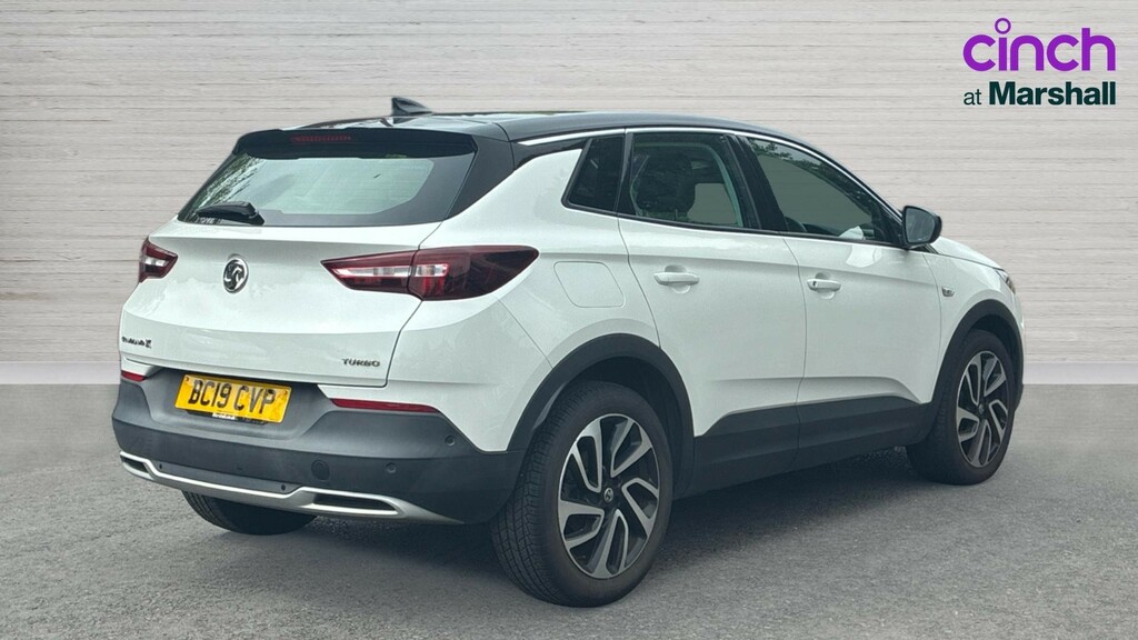 Vauxhall Grandland X Grandland X 1.2 Turbo Elite Nav BC19CVP White #3