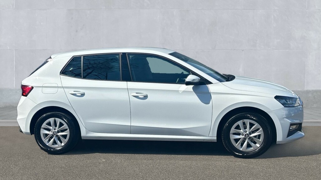 Skoda Fabia Fabia 1.0 Tsi Se Edition GL25HGE White #4