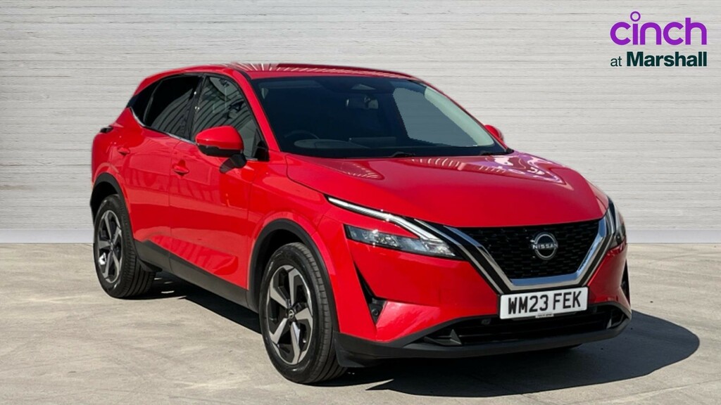 Nissan Qashqai Qashqai 1.3 Dig-t Mh 158 N-connecta Xtronic Red