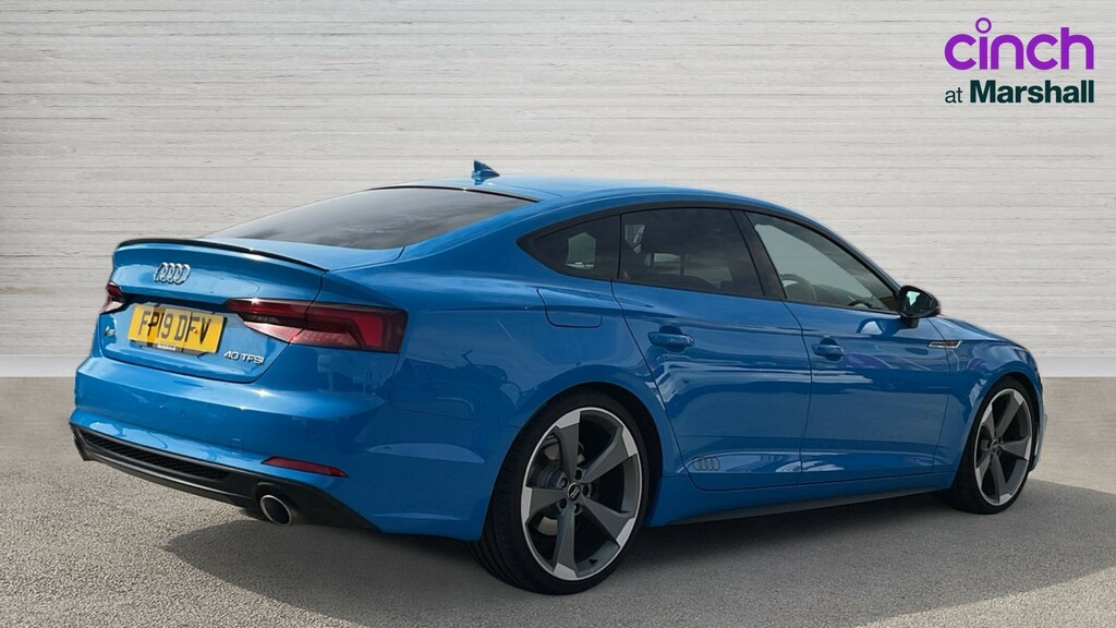 Audi A5 A5 40 Tfsi Black Edition S Tronic FP19DFV Blue #3