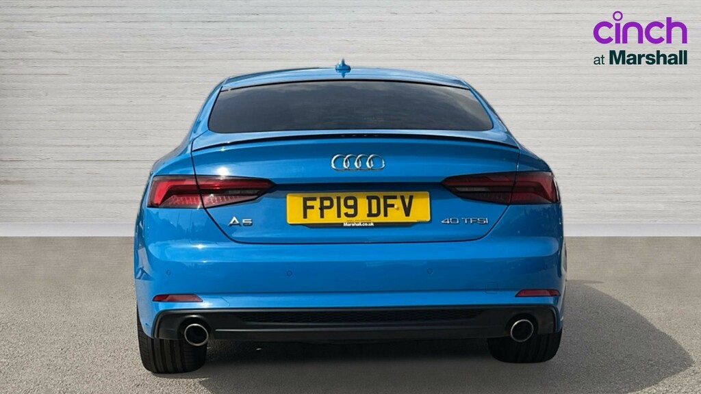 Audi A5 A5 40 Tfsi Black Edition S Tronic FP19DFV Blue #4